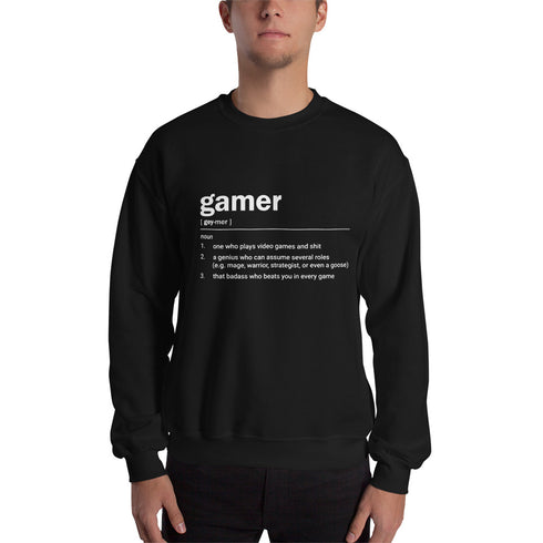 Gamer Definition Sweatshirt
